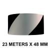 Black & White Floor Marking Tape - 23 Meters in Length 48mm / 2" Width