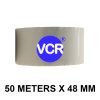 White Color Tape - 48mm / 2" Width - 50 Meters in Length