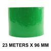 Green Floor Marking Tape - 96mm / 4" Width - 23 Meters in Length