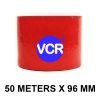 Red Color Tape - 96mm / 4" Width - 50 Meters in Length