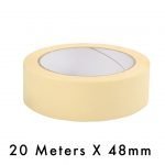 Masking Tape - 48mm / 2" Width - 20 Meters in Length